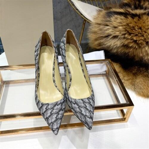 2021 Large Size 33-42 Womens Pumps Luxury Brand Designer Shoes Genuine Leather Shoes Hot Sell Ladies High Heels Pointed Toe