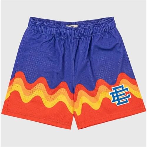 2021 Eric Emanuel EE Basic Short NEW YORK CITY SKYLINE mens casual shorts fitness sports pants summer gym workout mesh shorts