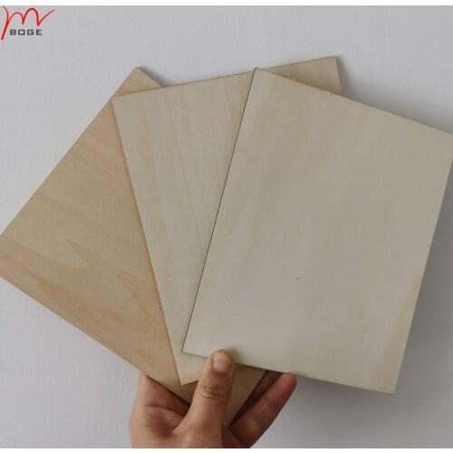 20xUnfinished Wood Circle square rectangle Wood Pieces Blank Round Ornaments Wooden Cutouts for DIY Craft Project Decoration
