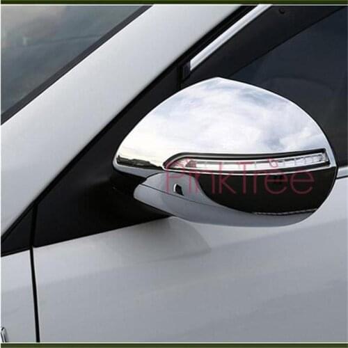 Accessories For Kia Sportage 2010 2011 2012 2013 2014 2015 Chrome Side Wing Mirror Cover Rear View Cover Car Styling