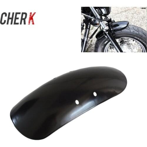 Cherk New Motorcycle Custom Matte Black Short Front Fender For Harley Sportster Forty Eight XL1200X 2010-2017 16 15 14 13 12 11