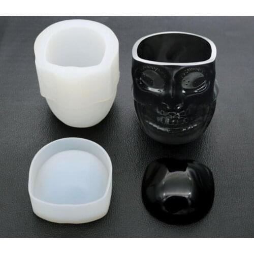 Diy crystal epoxy gel storage box mold taro storage box dark handmade mirror