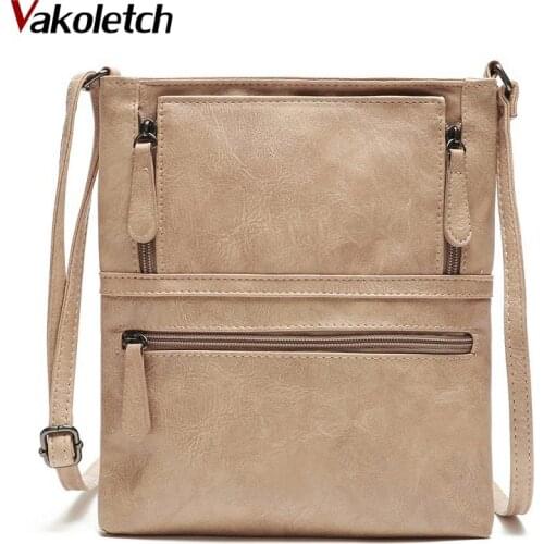 Designers Women Messenger Bags Females Small Bag Hot Selling Womens Leather Purse Satchel Cross Body Zipper Shoulder Bag KL626