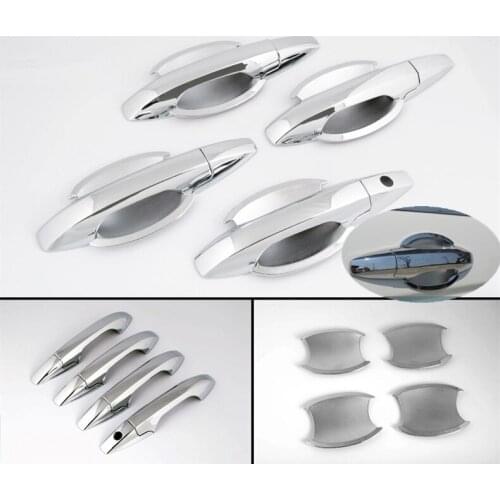 For Honda CRV CR-V 2007 2008 2009 2010 2011 High Quality Car Door Handle Cover + Car Bowl Trim Free Shipping