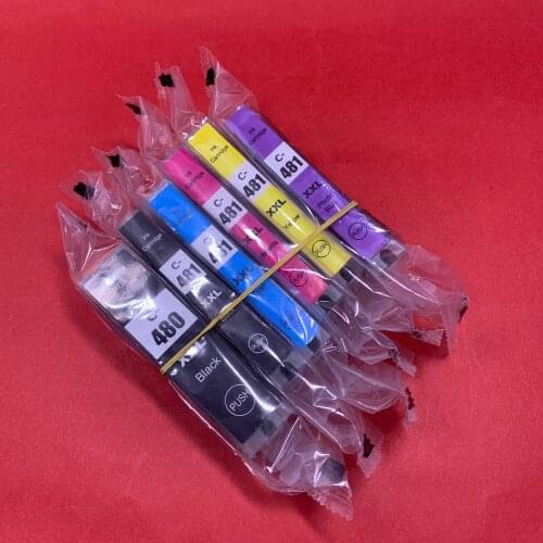 YOTAT Compatible PGI-480 CLI-481 Ink Cartridge PGI480 PGI-480XL For Canon PIXMA TR7540 TR8540 TS6140 TS8140 TS9140