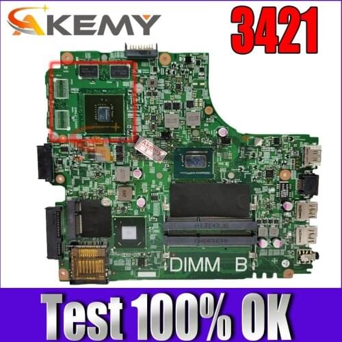 Laptop motherboard For Dell for Inspiron series 3421 motherboard 12204-1 CN-0DCTDH 0DCTDH DCTDH 100% fully tested