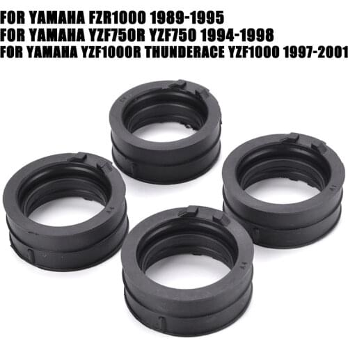 Motorcycle 3GM-13597-00 Carburetor Joint Intake Interface Carb Adapter For Yamaha FZR1000 YZF750R YZF750 YZF 750 750R 1994-1998