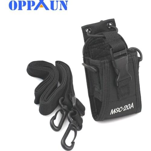 MSC-20A Nylon Multi-Function Universal Pouch Bag Holster Carry Case for Baofeng Radio UV-5R Series UV-82 888S TYT Walkie Talkie