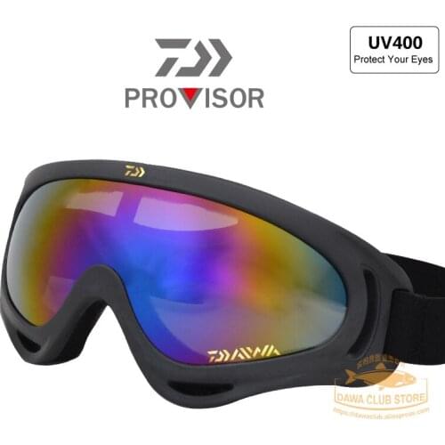 2020 Daiwa Mens Fishing Headband Goggle Outdoor Welding Industrial Glasses Off-road Motorcycle Ski Windproof Goggles