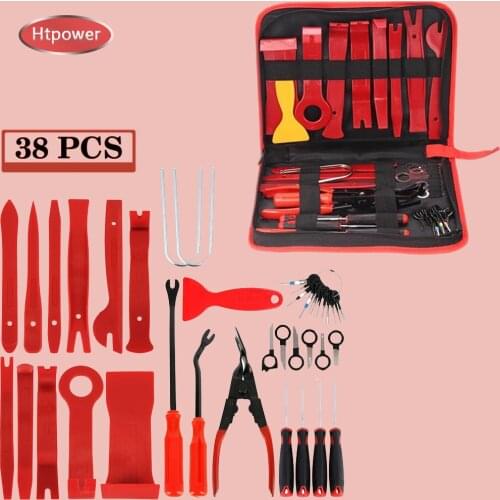 Car Disassembly Interior Kit Audio Maintenance Kit Auto Audio Door Dash Trim Panel Disassembly Tool Sets Repair Pry Open Tools