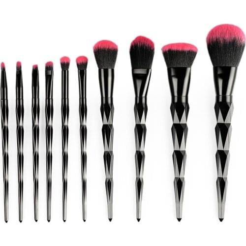 Hot 10pcs Unicorn Makeup Brushes Set Foundation Eyeshadow Base Powder Blush Blending Brushes Makeup Brush Cosmetic Tools
