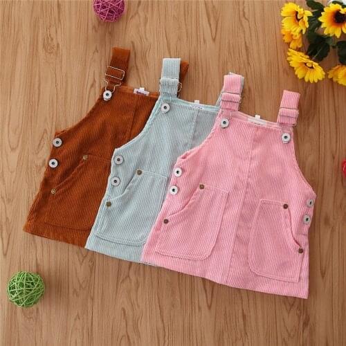 2020 Baby Infant Girls Strap Dress Spring Autumn Summer Dresses Girl Kids Vestidos Casual Dresses Clothes