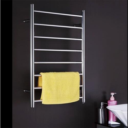 New Fashion Towel Warmer Stainless Steel 304 Electric Wall Mounted ,Bathroom Accessories Racks,Heated Towel Rail TW-RD4