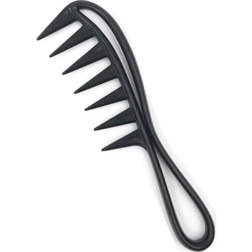 1pc Magic Anti-static Hair Brush Handle Tangle Detangling Comb Shower Massage Comb Salon Hair Styling Tool Black Hairdressing