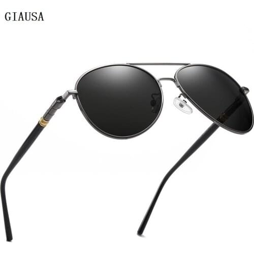 Luxury New Polarized Sunglasses Men Women Driving Shades Pilot Sun Glasses For Man Vintage Fishing Hiking Male Goggles UV400