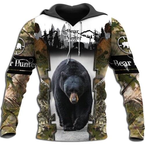 Love Bear 3D All Over Printed Hoodie For Men/Women Harajuku Fashion Animal hooded Sweatshirt Casual Jacket Pullover KJ018