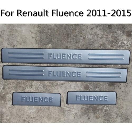 High-quality Stainless Steel Anti-skid Decoration Car Welcome Pedal For 2011 - 2015 Renault Fluence Car covers,Car-Styling