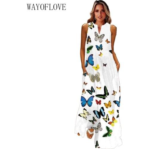 Свободные летние платья WAYOFLOVE China At AliExpress
