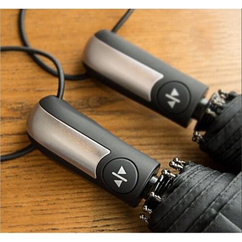 Ten bone automatic umbrellas men and women business folding umbrella reinforced windproof three fold advertising umbrella