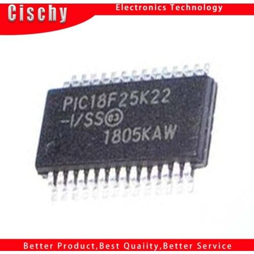 1pcs/lot PIC18F25K22-I/SS PIC18F25K22T-I/SS PIC18F25K22 SSOP-28 In Stock