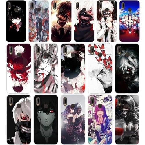 284H Tokyo Ghoul anime Kaneki Ken Soft Silicone Tpu Cover Case for huawei Nova 3 3i p smart