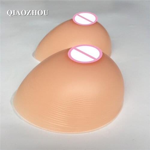FF cup 2000g/pair sexy big silicone-artificial-breast crossdress transvestite fake boobs