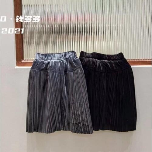2021 Korea style girls skirt autumn cotton fashion girls skirts kids clothes 4-10 years d