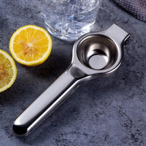 Kitchen Tool Manual Lemon Clip Stainless Steel Squeeze Juice Fruit Orange Squeezer Kitchen Gadget Fruit Juicer New