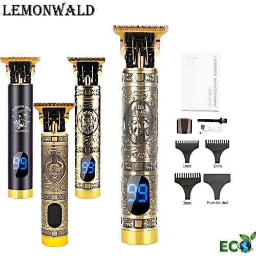 LEMONWALD Electric Barber, Professional Barber, Mens Shearing Machine Rechargeable Shearing Machine