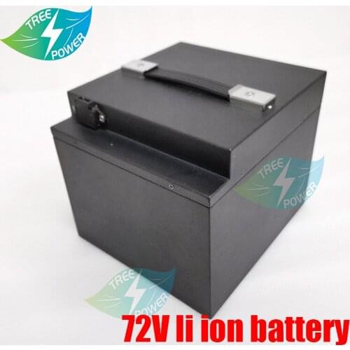 72V 20Ah 35ah 40Ah 45ah 55ah 65ah Lithium ion battery with BMS for three-wheeled vehicle scooter electric bike+5A Charger