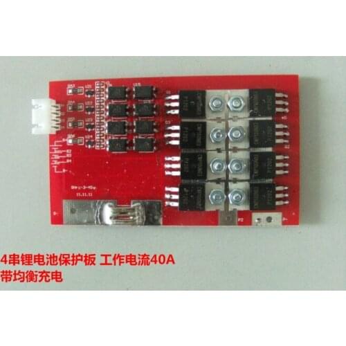 NEW 1PC 14.8V 16.8V 4S lithium battery protection board 40A balanced charge