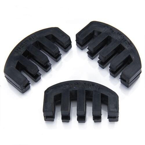1pc Rubber 4/4 Violin Practice Mute Black Great for Practicing playing