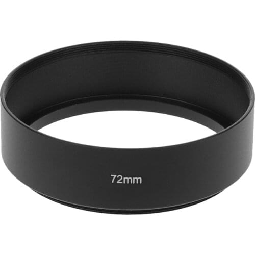 49MM/52MM/55MM/58MM/62MM/67MM/72MM/77MM Metal Universal Long Focus Lens Hood Screw-In Mount For Canon DSLR SLR Camera