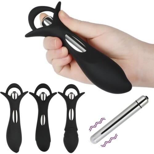 Vibrating Anal Beads Prostate Massage Anal Vibrator Butt Plug Bullet Vibrator Adult Products Masturbator Anal Sex Toys For Women