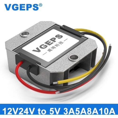 12V24V to 5V DC power supply step-down module 10-40V to 5V step-down DC-DC transformer converter