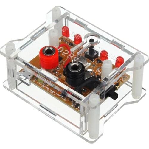 AD584 4 Channel 2.5V/7.5V/5V/10V High Precision Voltage Reference Module With Transparent Housing