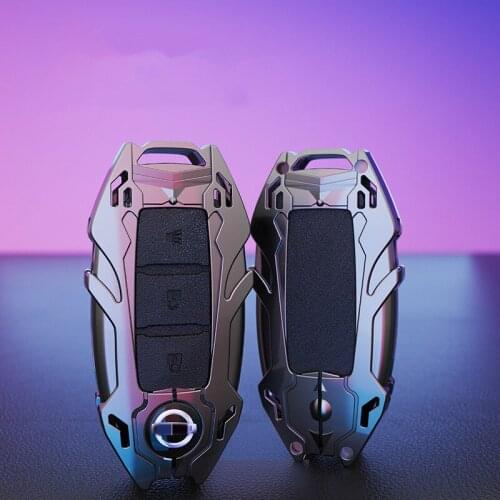 Zinc Alloy Car Remote Key Case Full Cover Styling For Nissan TEANA QASHQAI SYLPHY TIIDA X-TRAIL Bluebird Keychain Accessories