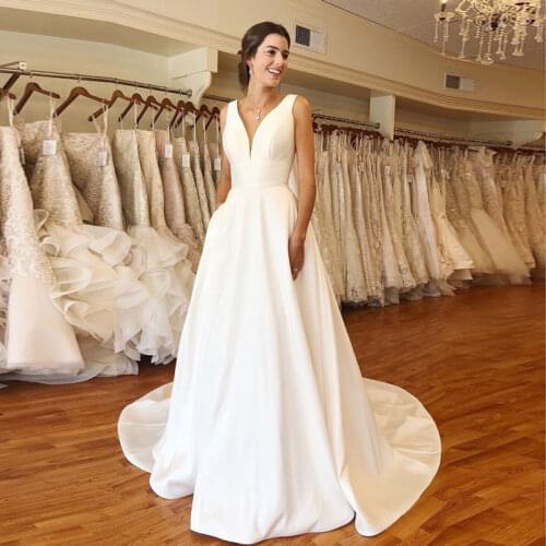 FADISTEE V-neck Wedding Dresses