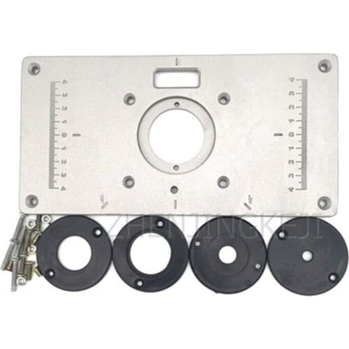 Woodworking Tools Flip Board Electric Accessories Slotted Home Trimmer Engraving Machine 45 Degree Bevel V Slot Aluminum Alloy