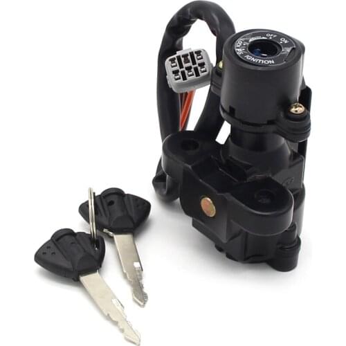 Motorcycle Ignition Switch Key Fits For Suzuki GSXR600 GSXR750 2006-2018 GSXR1000 2005 2006 2007-2018 37100-41G10 37100-41G11