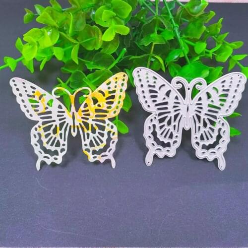 Beautiful Butterfly Metal Cutting Dies Stencil Template for Embossing DIY Scrapbooking Paper Album Cards Making Craft Dies 2019
