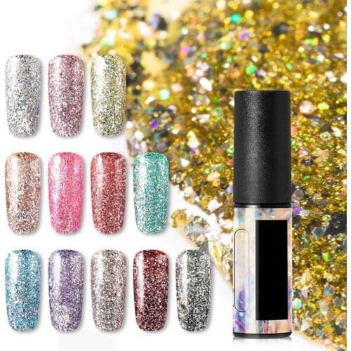 Nail Polish Fashionable Lasting Shiny Makeup Glue Oil for Woman
