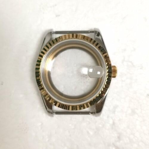 New Watch Parts For Man Stainless Steel 40MM Cases Fit Automatic Movement Miyota8215 ST16 Eta2836 2824