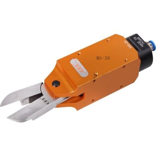 Pneumatic Air Shear MS-20 + F5LW L-type Right Angle Tongs Special Air Shear for Plastic Nozzle Pneumatic Tools MS-20F5LW