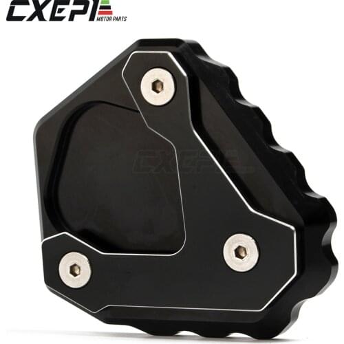 Kickstand Side Stand Plate Pad For BMW G310GS G 310GS G 310 GS G310R 2017 2018 Enlarge Extension Kickstand Support Plate Pad