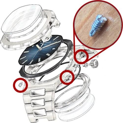 Steel screw for PP Patek Philippe NAUTILUS sports 5711 original watch