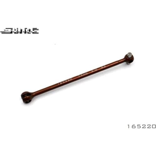 SNRC DK4 165220 FRONT DRIVE SHAFT 81MM / 74MM WITH 3.0MM PIN - SPRING STEEL