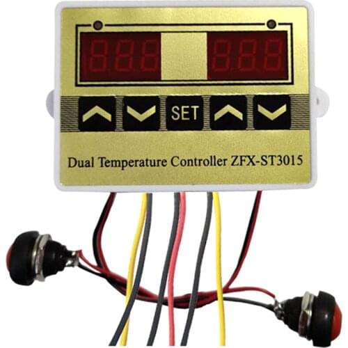 ZFX-ST3015 Intelligent Digital Timer Accurate Timing Dual Led Display Time Controller