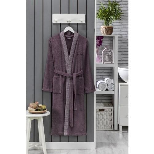 Women Bathrobe Mila Plum