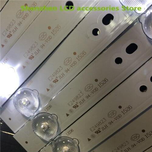 12Pieces/lot For Skyworth U50 50E366 WCD backlight strip 50E5DHR 50X5 5800-W50002-2P00 6LEDS 488MM 100%NEW